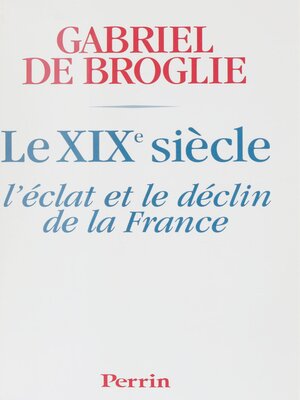cover image of Le XIXe siècle